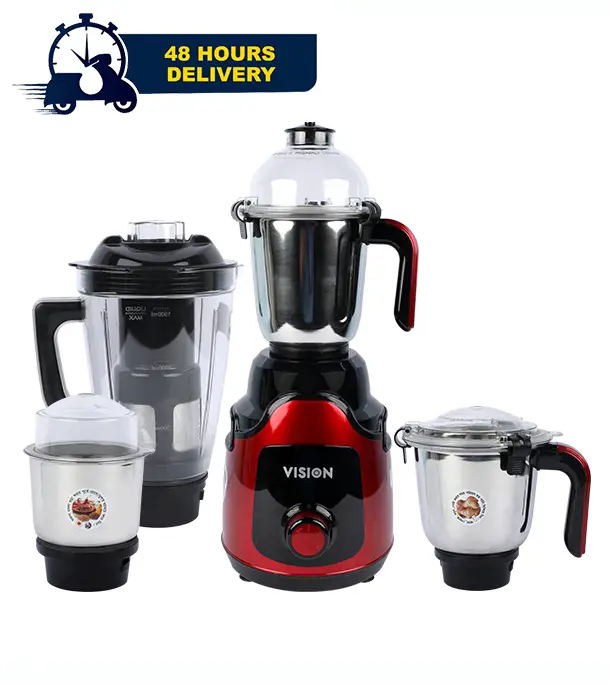 VISION Blender VIS-SBL-023-1200W (KM 4 in 1) Multi Color