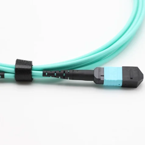 OTECH MPO 12C OM3 LSZH 2 Meter Multi-Mode 40G/100G Fiber Patch Cord