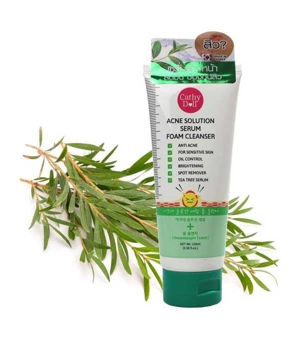 Cathy Doll Acne Solution Serum Foam Cleanser (100ml)