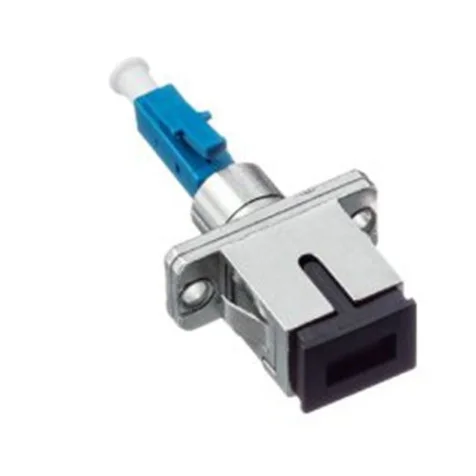 OTECH LC/UPC Male to SC/UPC Female Hybrid Fiber Optical Adapter