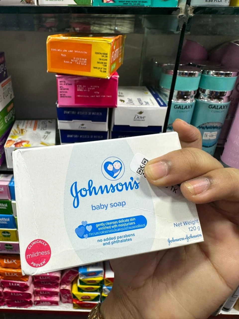 Johnson's Baby Soap (120g)