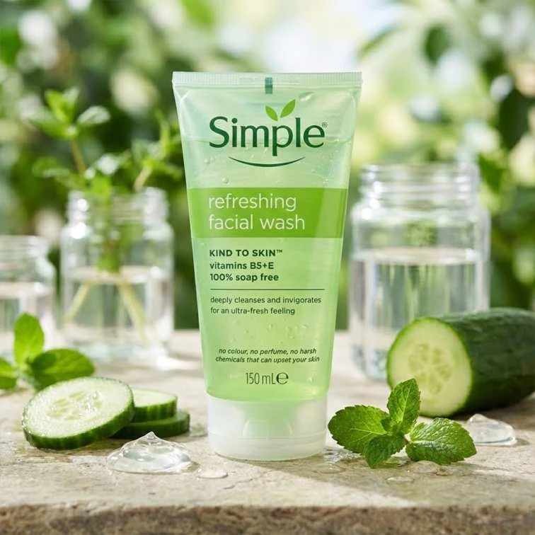 Simple Refreshing Facial Wash (150ml) – Clean & Fresh Skin Every Day!