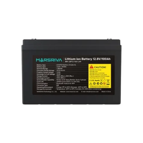MR-LBP12-100-LAR 12V 200Ah LiFePO4 Battery