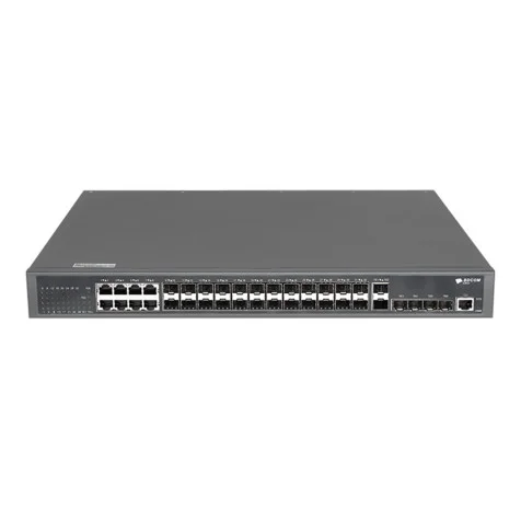 BDCOM S3900-24S8T6X 24-Port Gigabit SFP 8-Port Gigabit RJ45 with 6-Port 10G SFP+ L3 Stackable Managed Switch