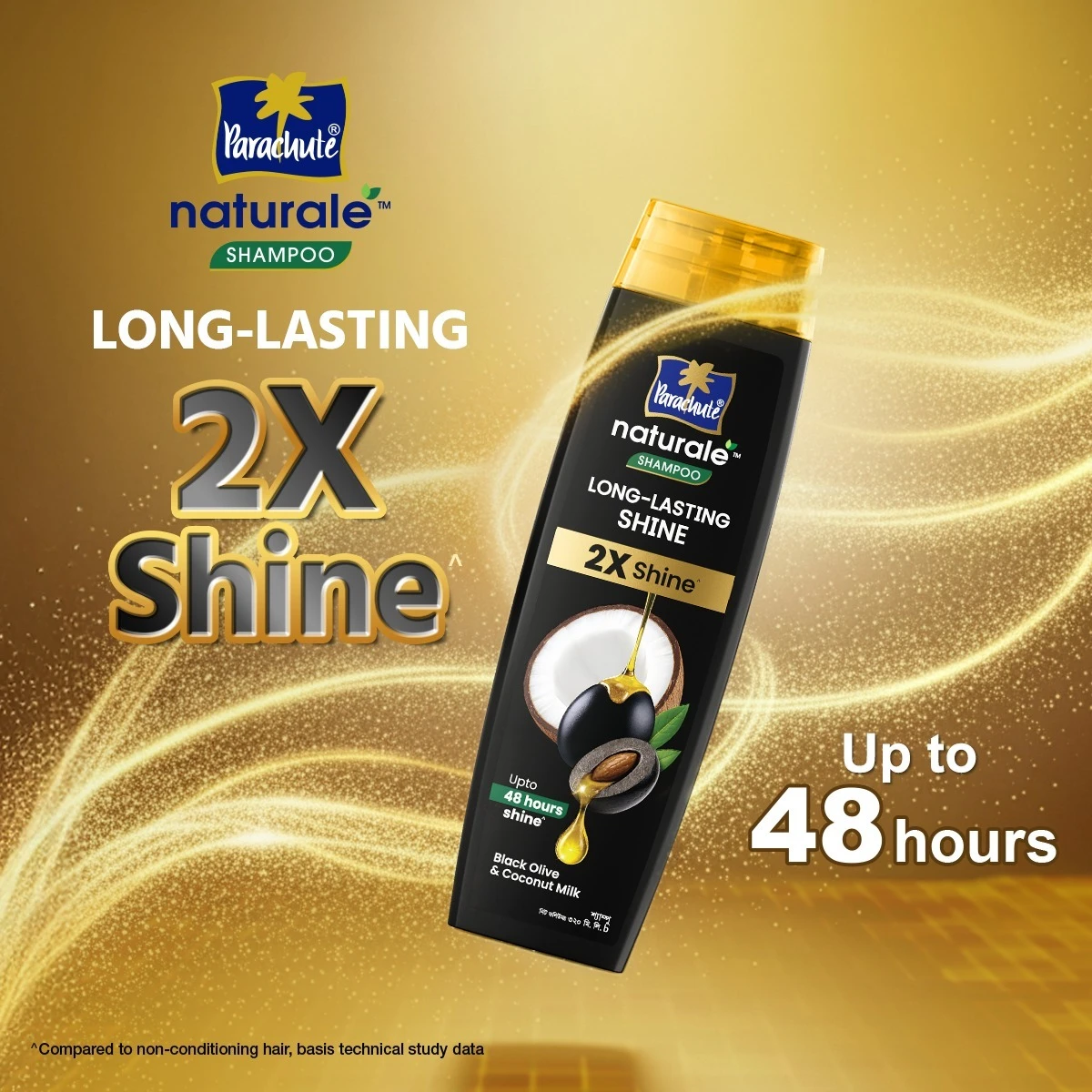 Parachute Naturale Long-Lasting Shine Shampoo