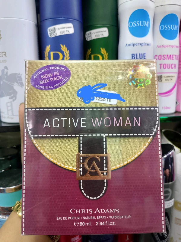Chris Adams Active Woman Eau De Parfum for Women