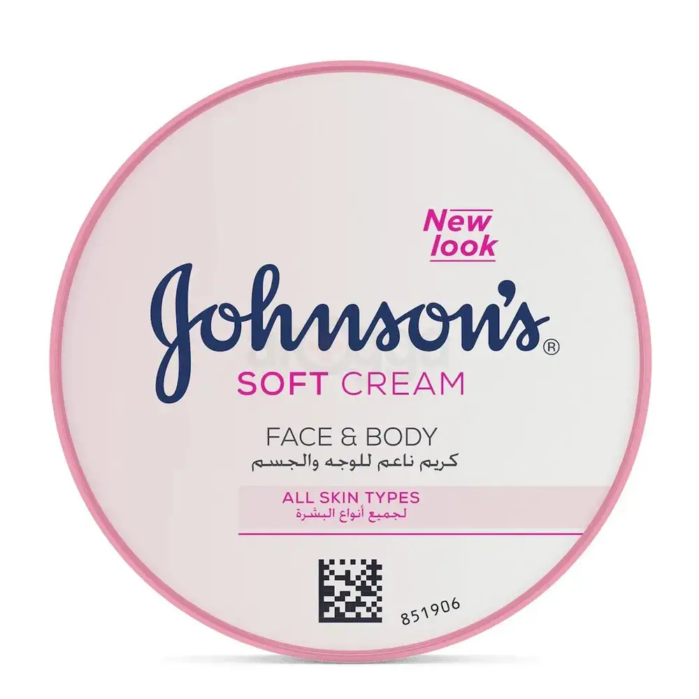 Johnson's Soft Cream - Face & Body (200ml)