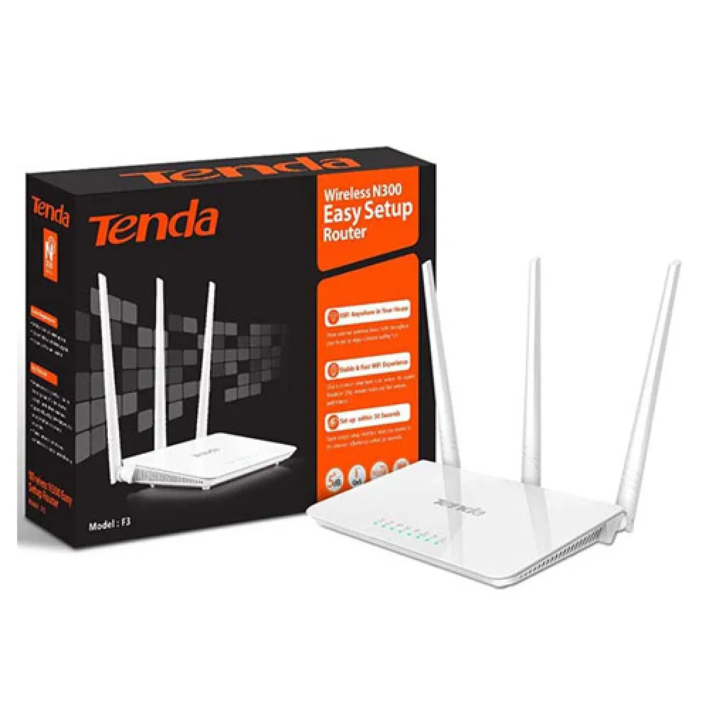 Tenda F3 300mbps Wireless Router