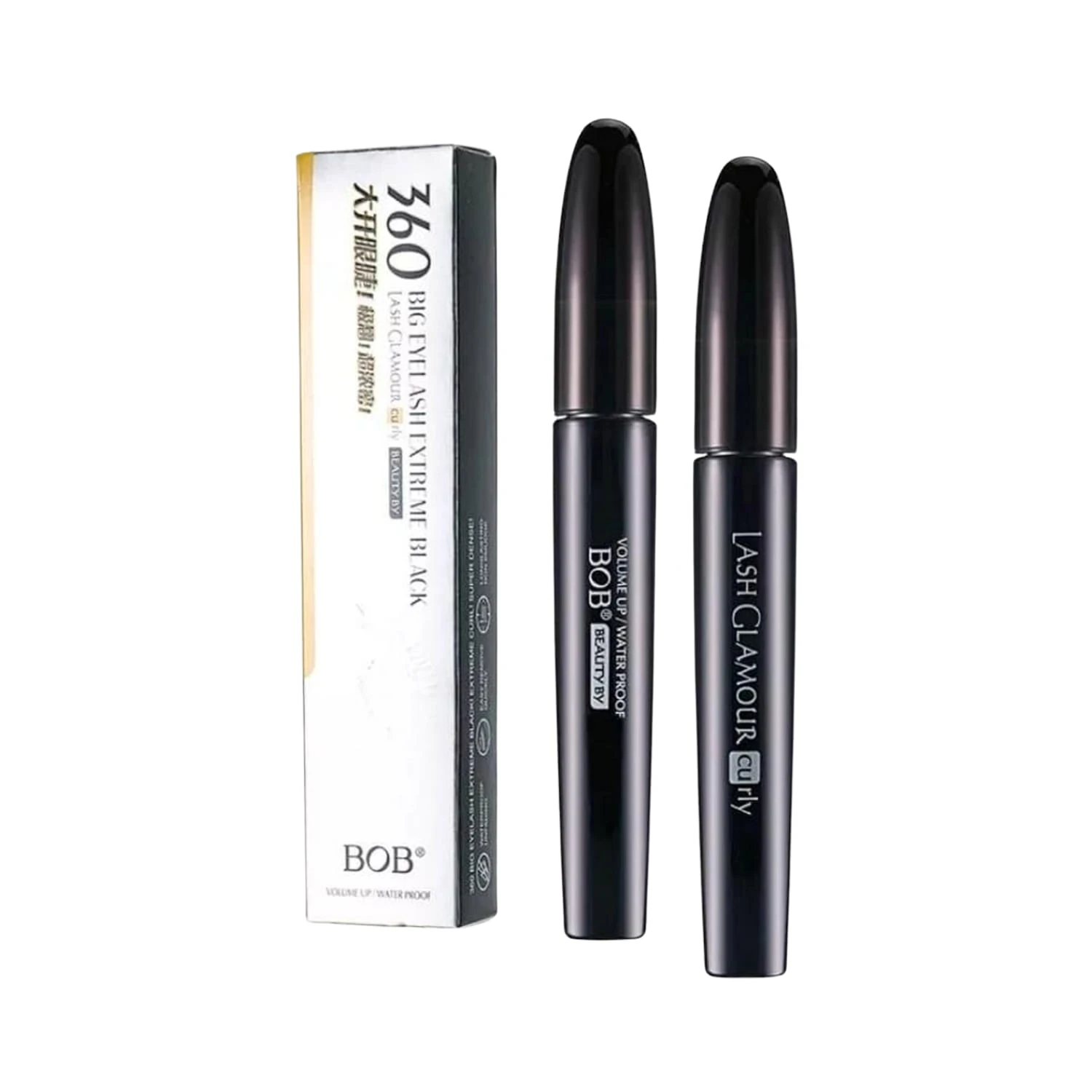 BOB 360 Big Eyelash Extreme Black Mascara
