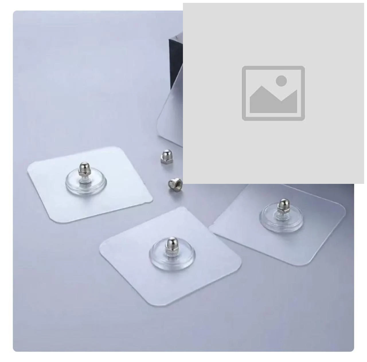 Strong Adhesive Non-Trace Wall Screw Stickers for Home Organization  Punch-Free Self-Adhesive Wall Screws – No Drilling Needed.