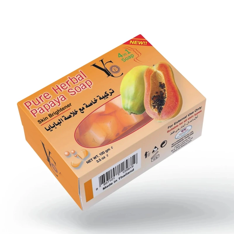 YC Pure Herbal Papaya Soap