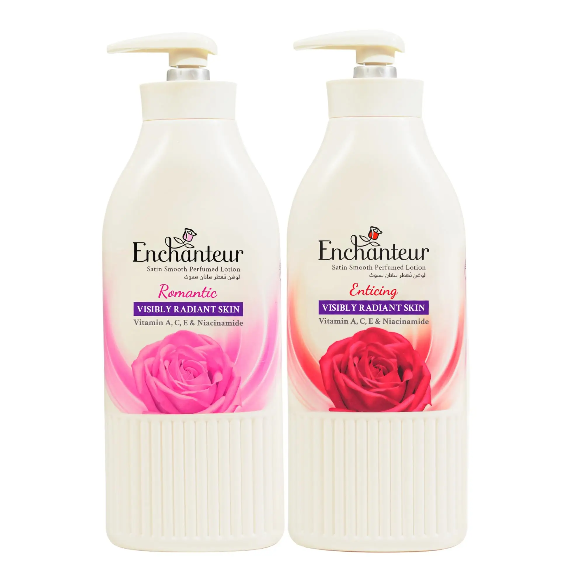 Enchanteur Satin Smooth Perfumed Body Lotion - Elegant Musk (500ml)