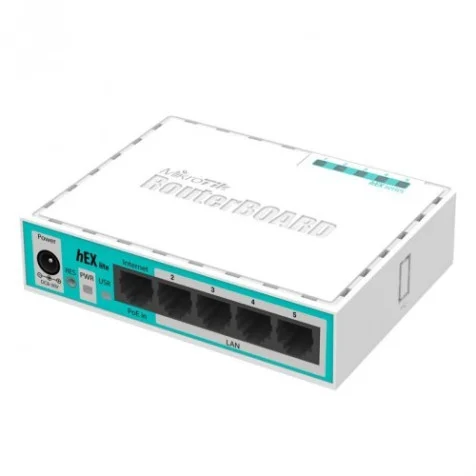 MikroTik hEX lite (RB750r2) Ethernet Router