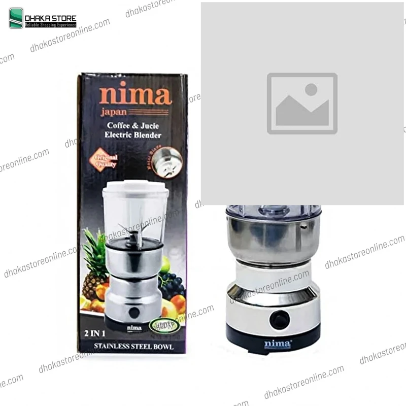 Nima 2-in-1 Electric Spice Grinder and Blender/Juicer Set  Nima Japan Electric Spice Grinder – Multi-functional Kitchen Powerhouse!