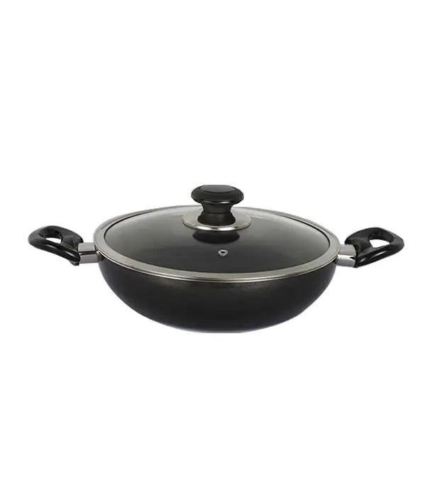 TPR NS Glamour Karai With Lid (Ash)- 28cm
